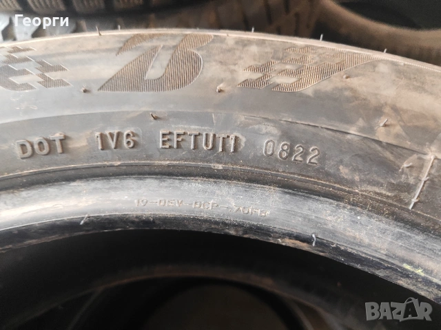 2бр. летни гуми 225/55/19 Bridgestone, снимка 4 - Гуми и джанти - 54822348