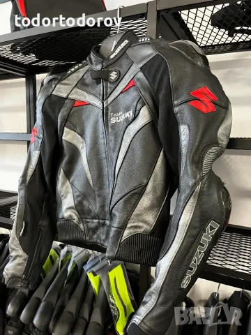 Дамско кожено яке BUSE SUZUKI GSXR EDITION ,36-S,гърбица,карбонови протектори 252.30 лв. / 129 €, снимка 3 - Аксесоари и консумативи - 55591944