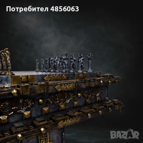 Маса за шах AXIS - Pedestal, снимка 5 - Шах и табла - 54901241