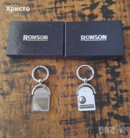 ключодържател метален РОНСЪН Ronson и КОЛИБРИ Colibri Англия , снимка 2 - Други - 16594900