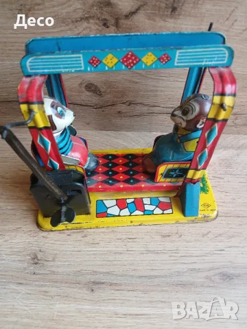 Yonezava made in Japan Стара ламаринена играчка., снимка 2 - Колекции - 55574021