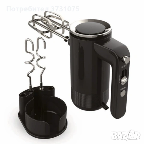 Миксер Muhler MX-300, 300W, стойка за съхранение, снимка 3 - Кухни - 54860678