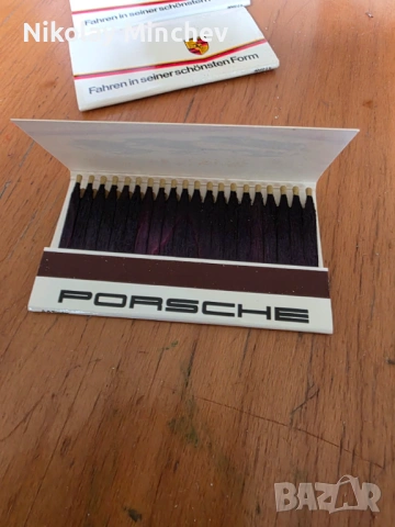 Шест броя кибрити PORSCHE, снимка 3 - Колекции - 54191513