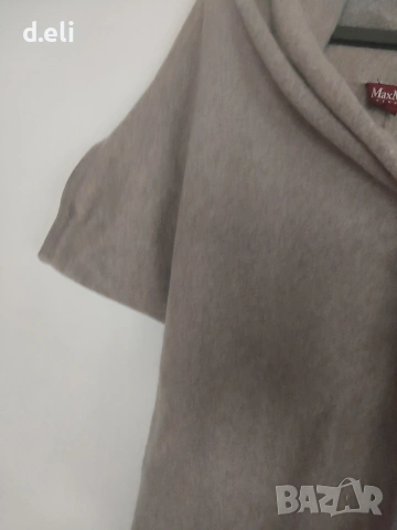 Max Mara. Studio Original Size L/ Елек-пончо Кашмир , снимка 2 - Туники - 44263502