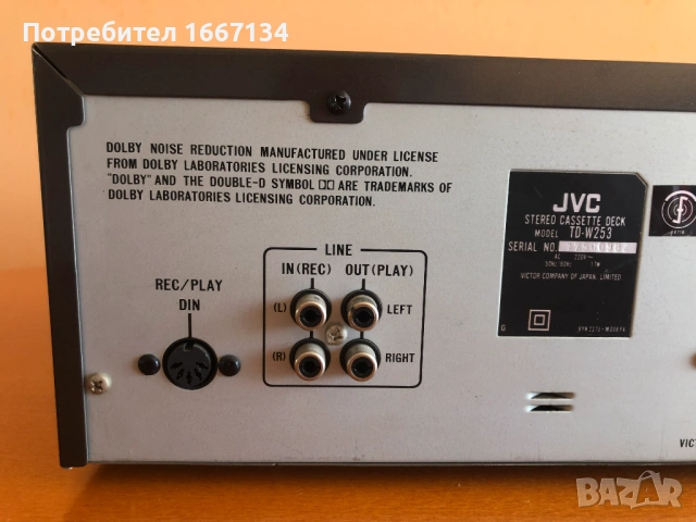 JVC TD-W253, снимка 8 - Декове - 54516738