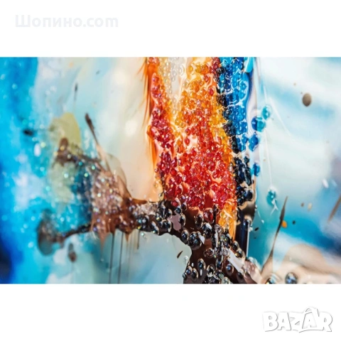 Картина „Земеродно рибарче“ с рамка, 60*80 см , снимка 2 - Картини - 54366698