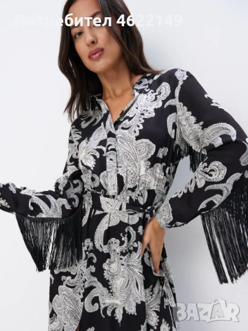 Нова рокля Mohito с ресни