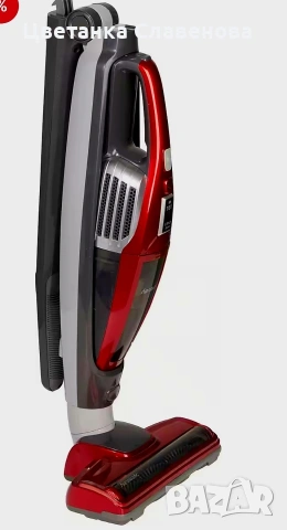 Безкабелна прахосмукачка Hanseatic 2 в 1, HVSF21150RKC, циклонна технология без торба, снимка 3 - Прахосмукачки - 54122958