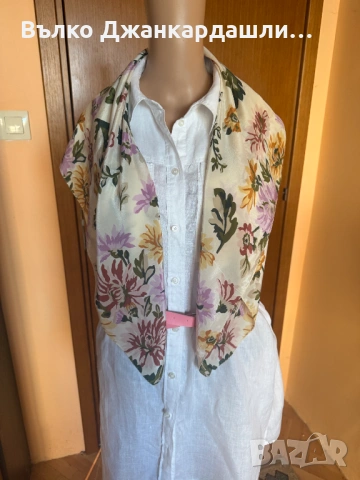 Ленени туники H&M черна и бяла, размер XS/S, снимка 12 - Туники - 54905297