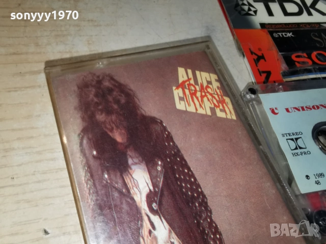 ALICE COOPER UNISON TAPE 1805261912H2E6R, снимка 10 - Аудио касети - 54596327