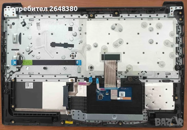LCD, капаци, панти, клавиатура, зарядно и батерия за лаптоп Lenovo-V15-ADA, снимка 5 - Части за лаптопи - 55545367