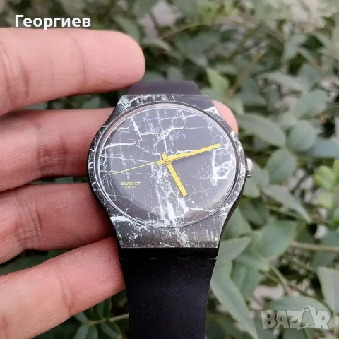 Часовник Swatch Marmor SUOB123, снимка 2 - Мъжки - 55289125