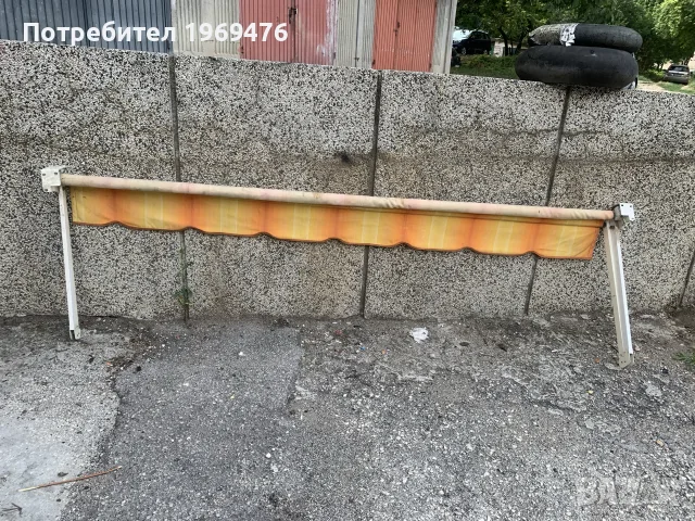 тента против слънце, снимка 3 - Градински мебели, декорация  - 55546116