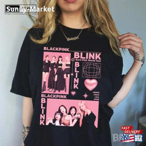 Дамска тениска BLACKPINK OVERSIZE