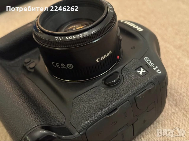 Фотокамера Canon EOS-1D X САМО ТЯЛОТО, снимка 2 - Фотоапарати - 54335581