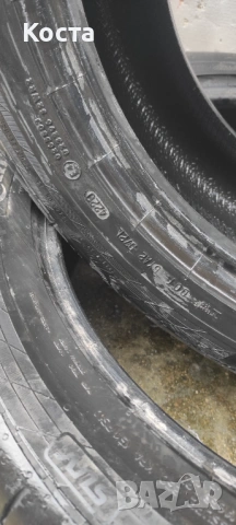 245/45/19 Continental  DOT. 2020. Цена за 4 бр. 100 Евро.  Без лепенки и кривини !, снимка 3 - Гуми и джанти - 54040165