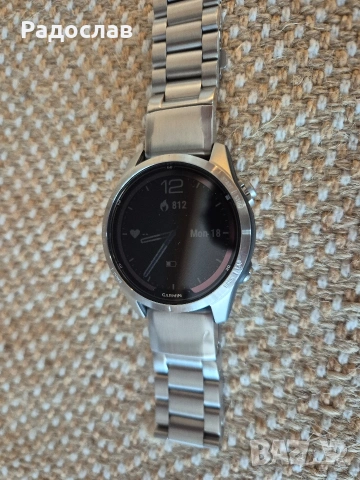 Garmin Fenix 7S Pro Solar Silver, снимка 4 - Спортна екипировка - 54595545