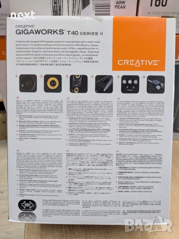Безжични тонколони Creative T100 T60 T40 Bluetooth Разопаковани Продукти с Гаранция, снимка 9 - Тонколони - 54979835