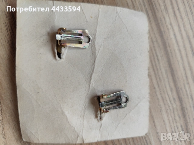 Български старинни обеци , снимка 2 - Обеци - 54577685