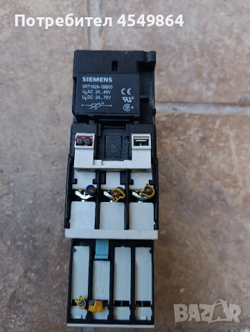 Siemens SIRIUS 3RT1025-1B..0 Contactor 25A 11kW – Използван, Отлично състояние
