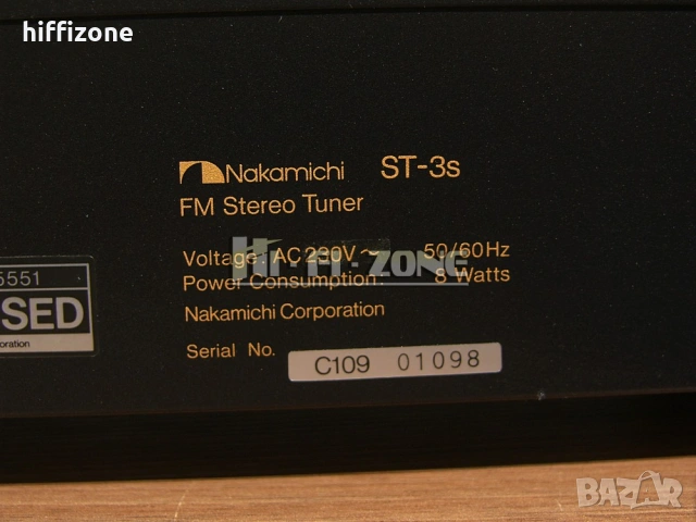Тунер Nakamichi st-3s, снимка 8 - Ресийвъри, усилватели, смесителни пултове - 54955557