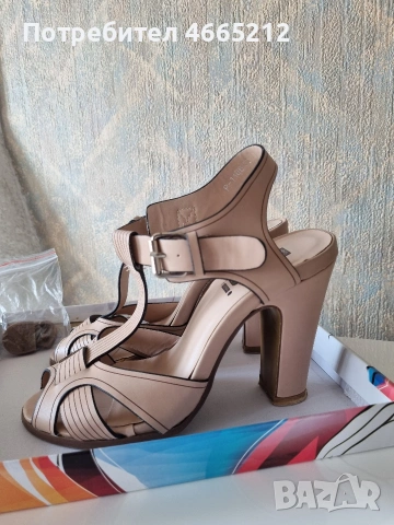 Сандали на дебел ток, снимка 2 - Сандали - 54318547