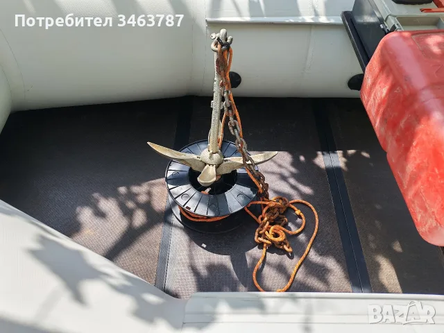 Комплект лодка, мотор и сонар, снимка 8 - Екипировка - 55479366