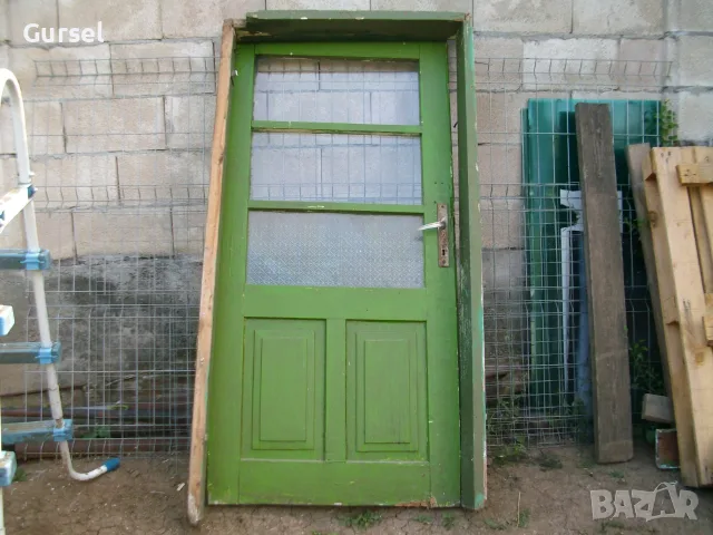 стара дървена врата, снимка 2 - Входни врати - 55543931