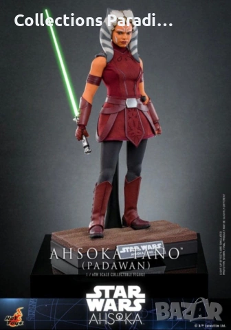 Hot Toys Star Wars Ahsoka Tano фигура статуя, снимка 2 - Колекции - 54043064