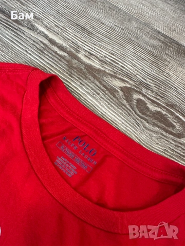 Оригинална мъжка тениска Polo Ralph Lauren размер ХЛ, снимка 4 - Тениски - 54932677