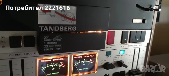Tandberg 10X Tape Recorder - Reel to Reel, снимка 3 - Декове - 55388695