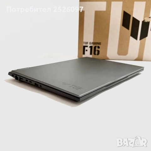 ASUS TUF F16/165Hz FHD+/RTX 5060/i5-14450HX/16GB DDR5/1TB/Гаранция 4г./RGB, снимка 4 - Лаптопи за игри - 54454154