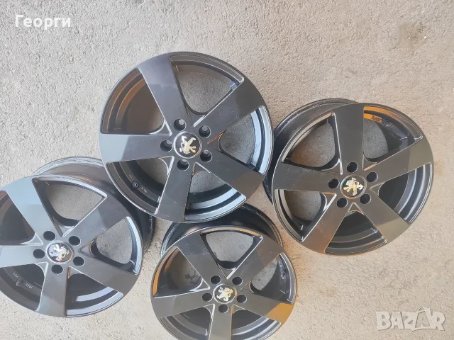 4бр.алуминиева джанта 16цола за Peugeo 5x108, снимка 3 - Гуми и джанти - 55529614