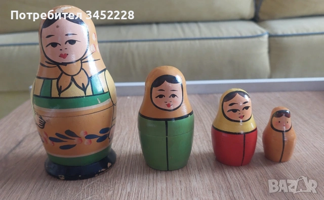 Матрйошки 4 броя 