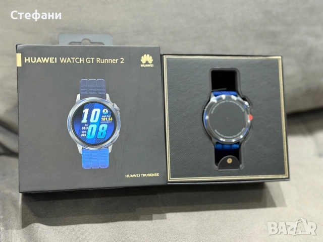 Смарт часовник HUAWEI WATCH GT Runner 2 Blue, снимка 3 - Смарт часовници - 54512233