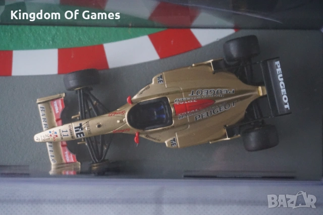 Formula 1 The Car Collection Jordan 196 - 1996 Rubens Barrichello МАЩАБ 1:43 Panini Collections, снимка 5 - Колекции - 54462314