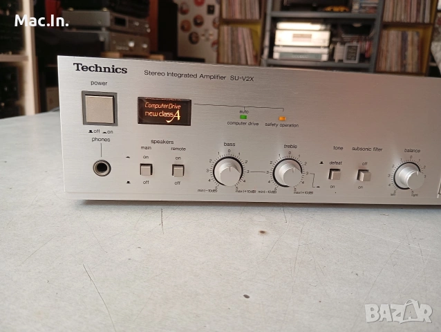Усилвател Technics SU-V2X, снимка 7 - Ресийвъри, усилватели, смесителни пултове - 54968532