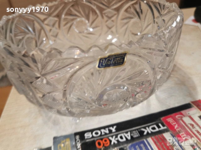 VIOLETTA CRYSTAL-MADE IN POLAND 3105262001L4, снимка 15 - Колекции - 54730068