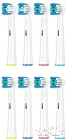 Комплект четки за електрическа четка Oral-B (съвместими глави) – 16 броя, 3D дълбоко почистване