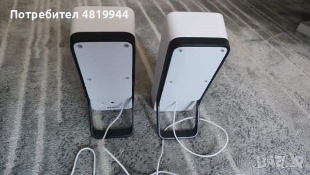 Logitech Z207 – компютърни тонколони, бели, като нови, снимка 3 - Тонколони - 54454873