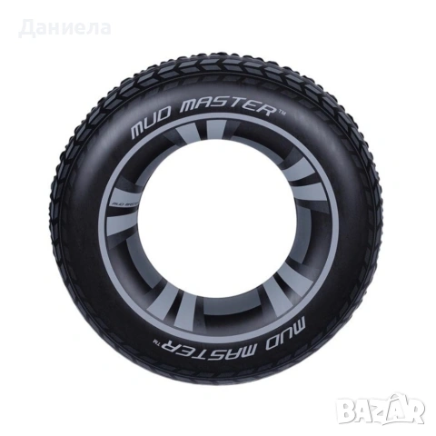 Плажен надуваем пояс Mud Master 91 см – дизайн гума, здрав PVC материал, снимка 2 - Други стоки за дома - 54959034
