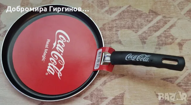 Продавам нов тиган на Кока Кола, снимка 2 - Прибори за хранене, готвене и сервиране - 41339758