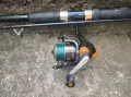Ryobi Black Magic 2.7m 100-200g + Delphi Cnilli 5000 – комплект втора употреба, снимка 2