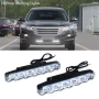 Мощни Дневни LED Светлини за Автомобил DRL – 2x8W (Комплект) 1149, снимка 12