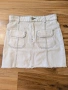 Бяла денимова пола Zara – XS (34) , снимка 1