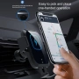 Bodhi2000 Поставка за мобилен телефон X11 Безжично зарядно за кола Автоматично бързо зареждане , снимка 4