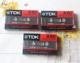 3 касети TDK A-60 Cassette Tape, снимка 1