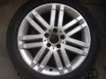 4 оригинални джанти спорт-пакет с летни гуми 17" за Mercedes, снимка 5