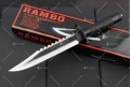 Лазерно заточен нож RAMBO First Blood II с комплект за оцеляване( нов), снимка 2