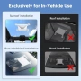 Нова Стойка с вакуумно захващане за Starlink Mini Mini X Автомобил RV Лодка Слънчев люк и прозорец, снимка 3